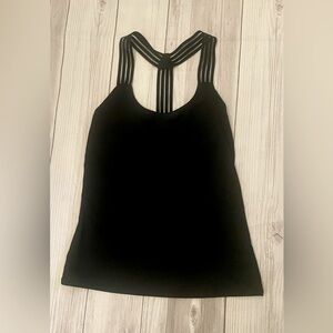ALO Yoga Black Escape bra Tank Size M